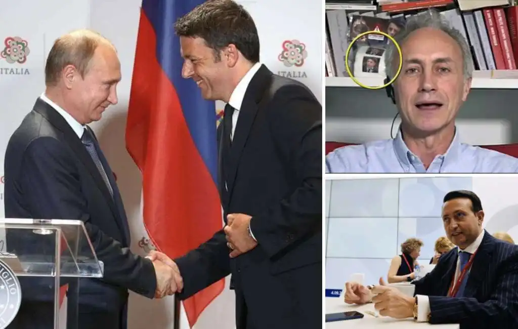 vladimir putin matteo renzi vincenzo trani marco travaglio 