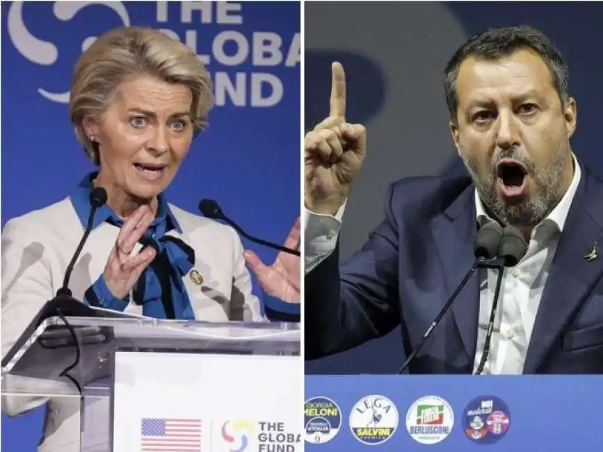 von der leyen salvini