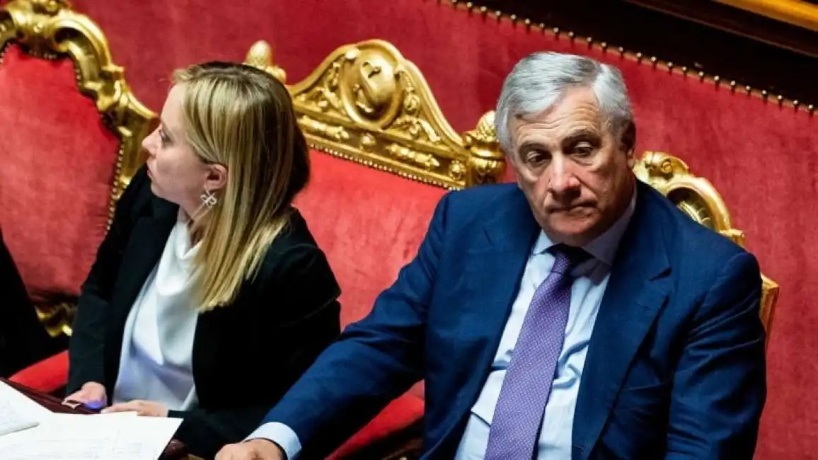 antonio tajani giorgia meloni