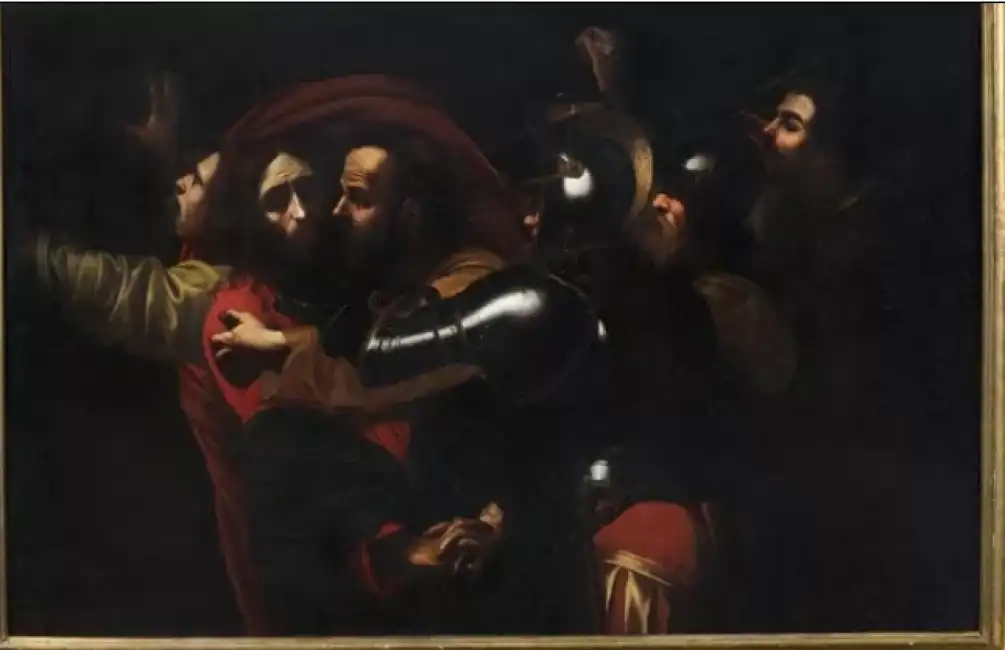 caravaggio prima versione della presa di cristo