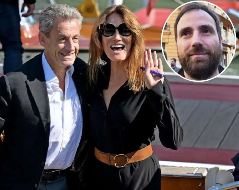 carla bruni e nicolas sarkozy a venezia stefano cappellini 