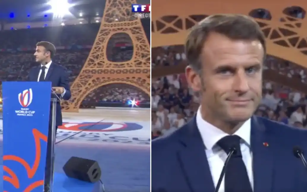 emmanuel macron fischiato mondiali di rugby fischi