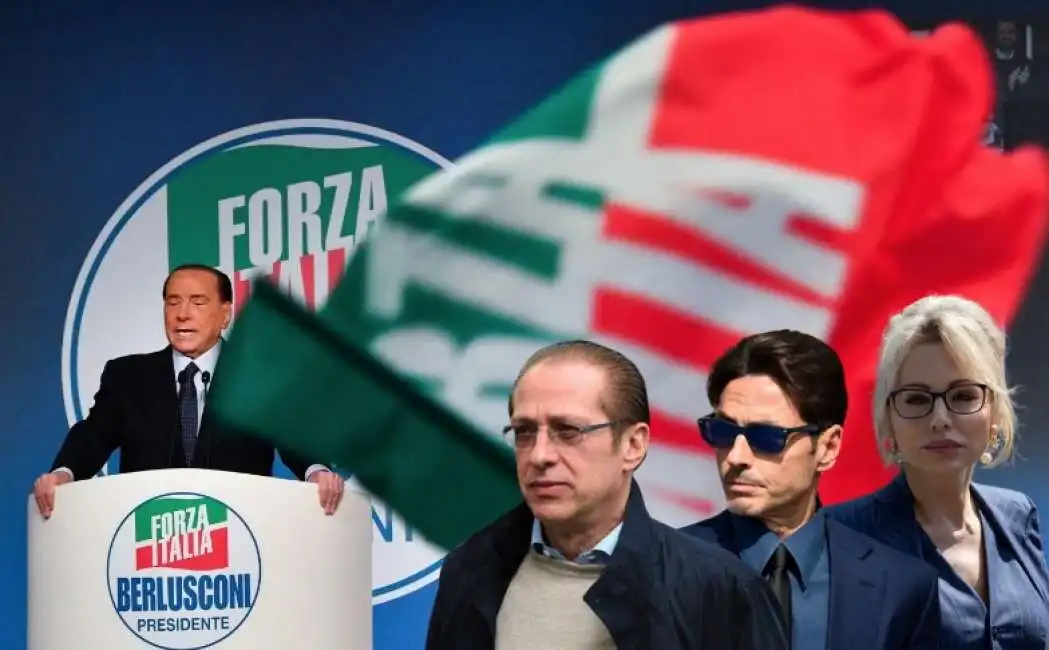 forza italia silvio berlusconi paolo marina pier silvio