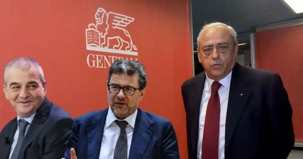 francesco gaetano caltagirone giancarlo giorgetti generali giovanbattista fazzolari