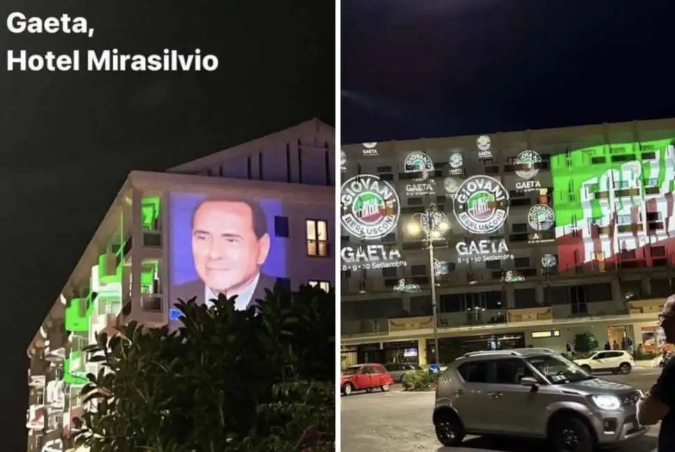 gaeta silvio berlusconi forza italia giovani festa liberta