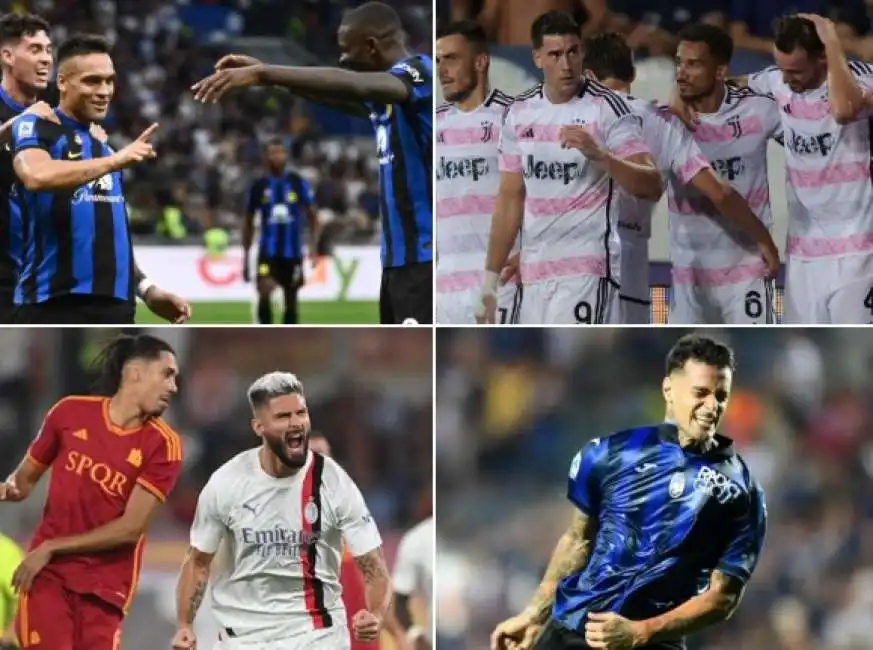 inter juve milan atalanta 