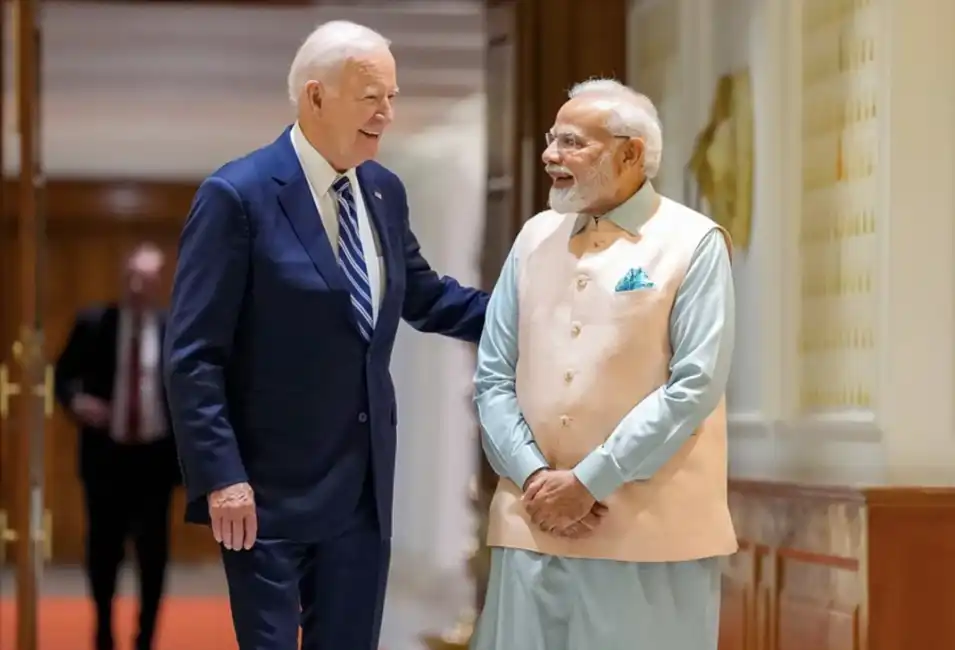 joe biden e narendra modi al g20 di new delhi