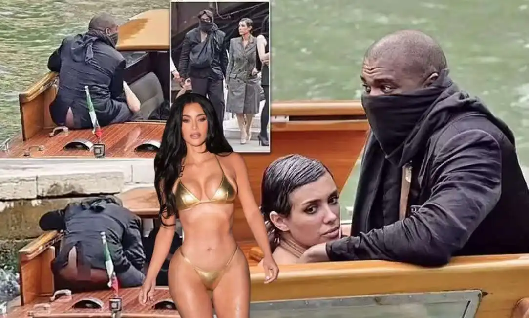 kanye west bianca censori kim kardashian