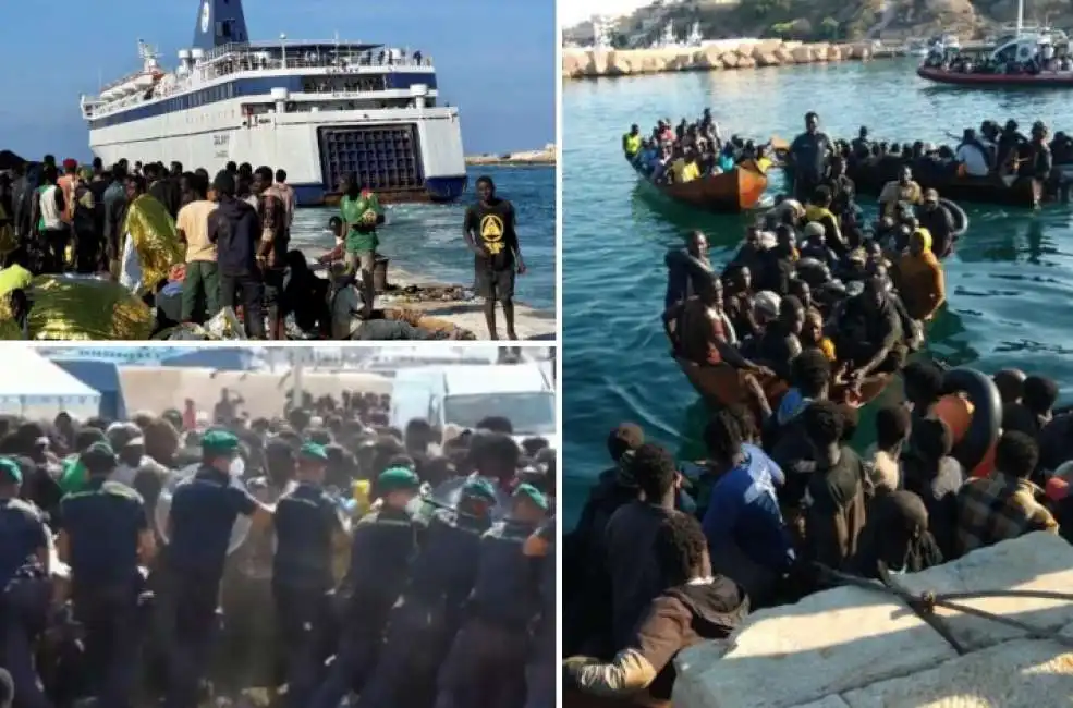 lampedusa migranti