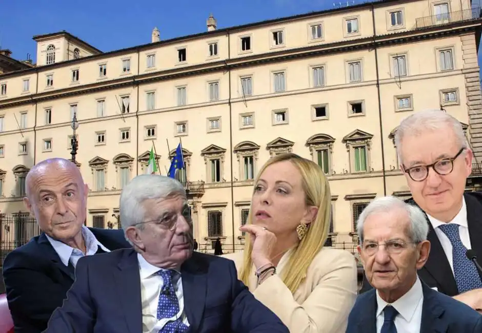 marco minniti gianni de gennaro giorgia meloni alfredo mantovano luciano violante