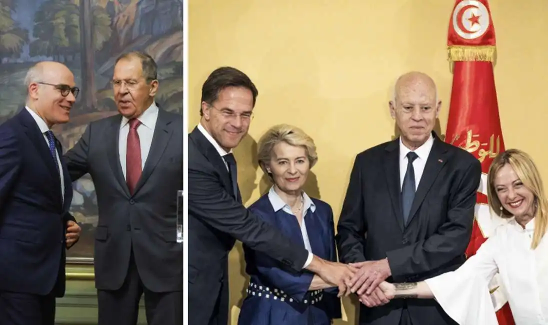 nabil ammar lavrov meloni saied ursula von der leyen 