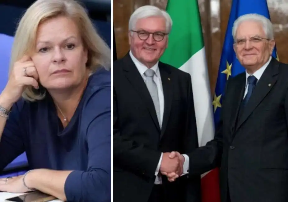 nancy faeser mattarella steinmeier