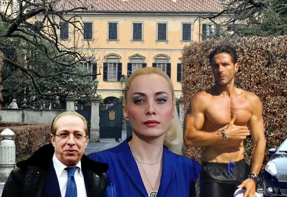 paolo pier silvio berlusconi marta fascina arcore