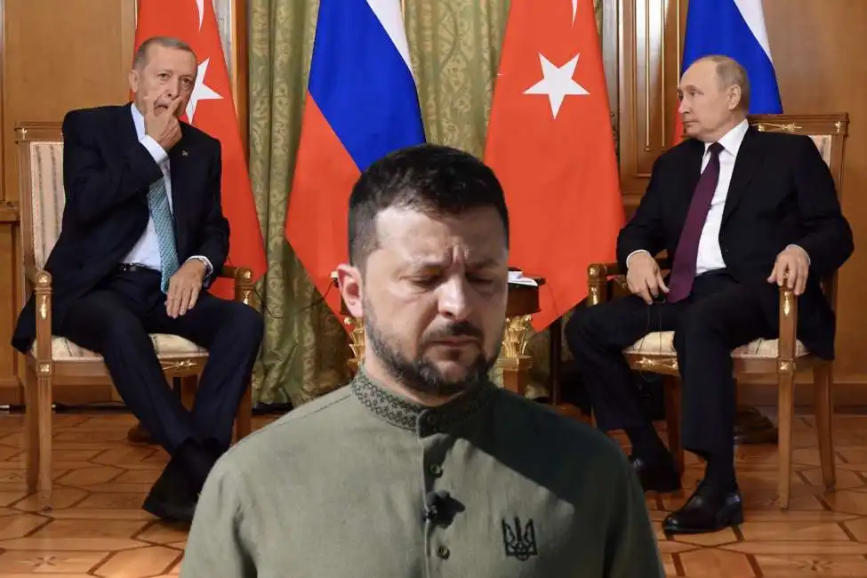 recep tayyip erdogan - vladimir putin volodymyr zelensky 