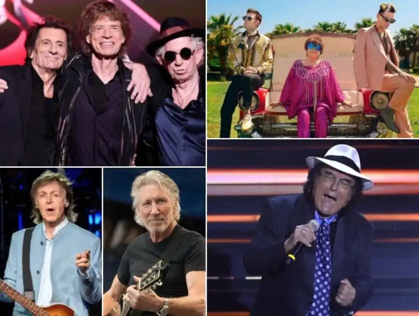 rolling stones paul mccartney roger waters al bano orietta berti 