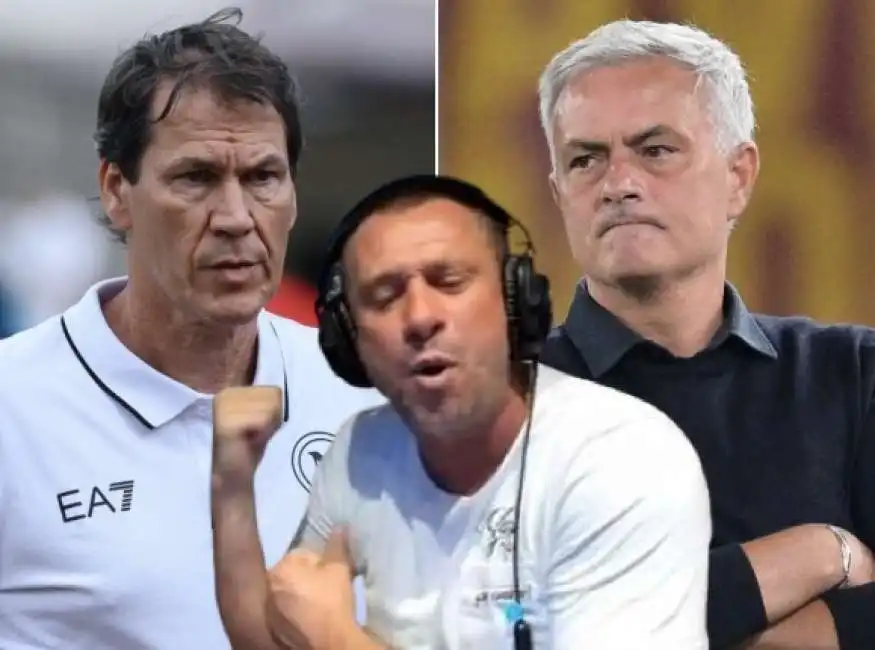 rudi garcia antonio cassano jose mourinho