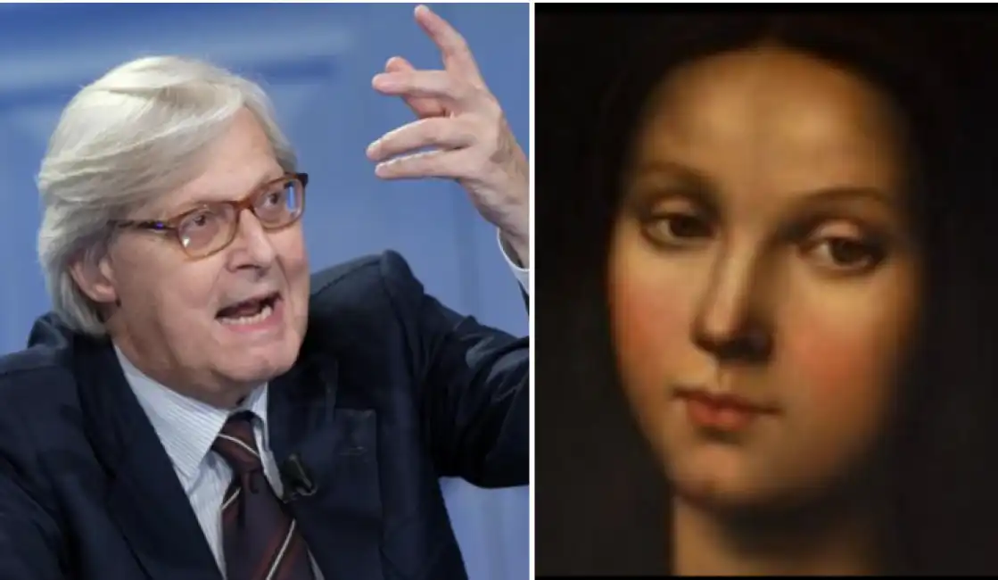 sgarbi presunto inedito di raffaello maddalena