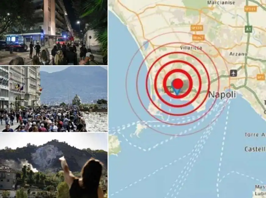 terremoto napoli campi flegrei 