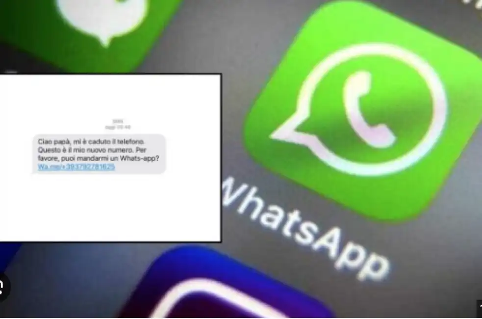 truffa che svuota il conto corrente whatsapp