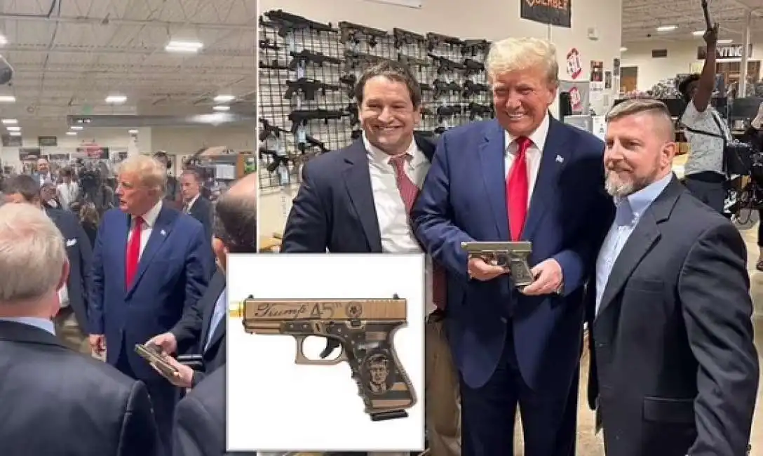 trump pistola glock 