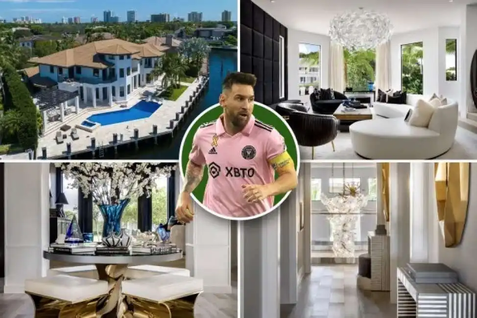 villa di messi a miami