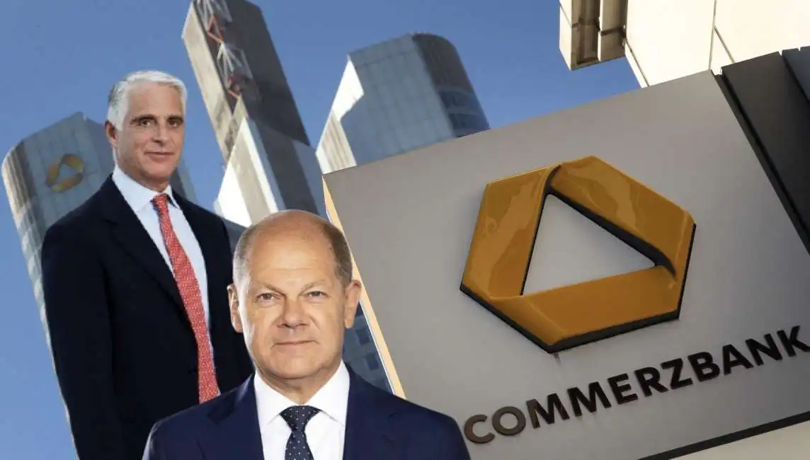 andrea orcel olaf scholz unicredit commerzbank 