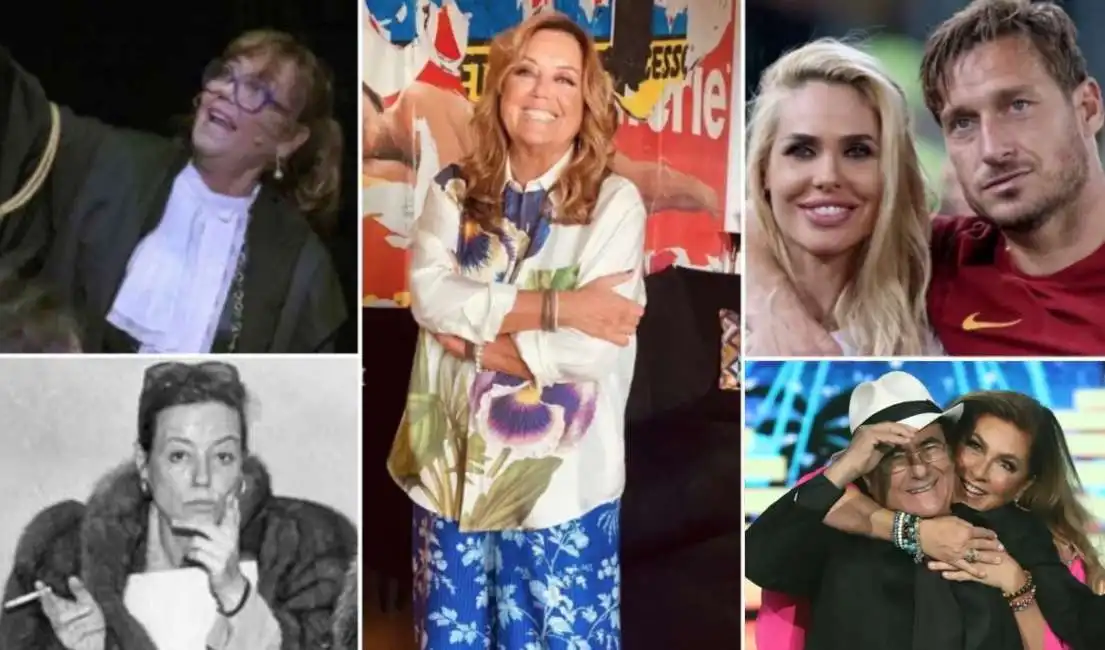 annamaria bernardini de pace francesco totti ilary blasi al bano romina power 