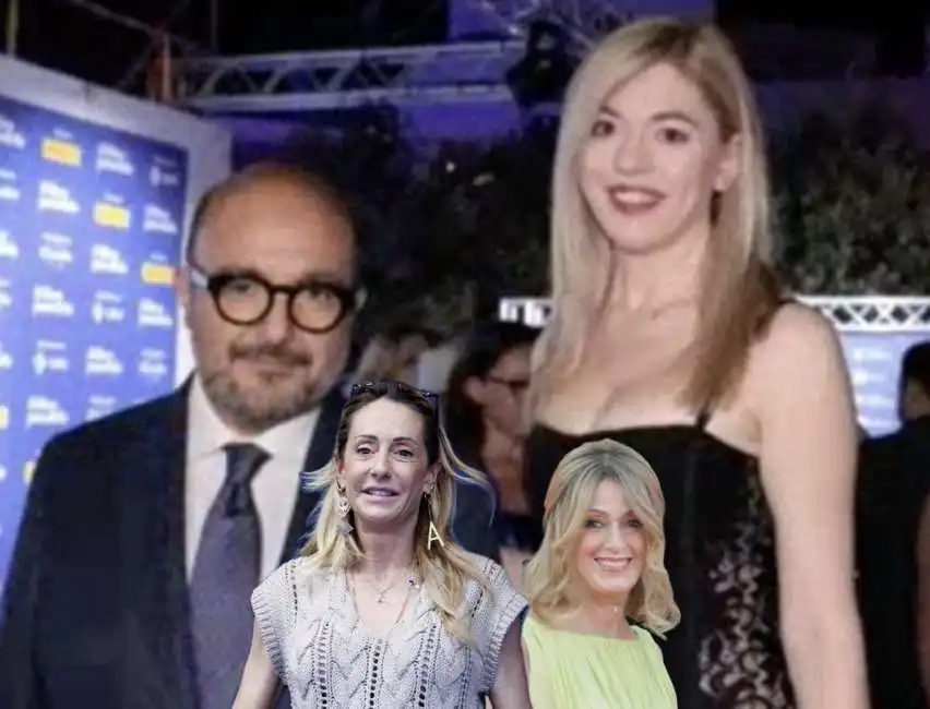 arianna meloni federica corsini gennaro sangiuliano maria rosaria boccia