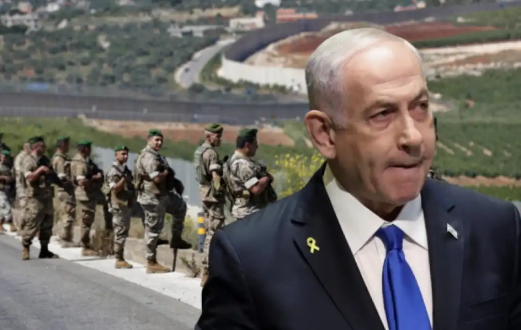 benjamin netanyahu libano confine