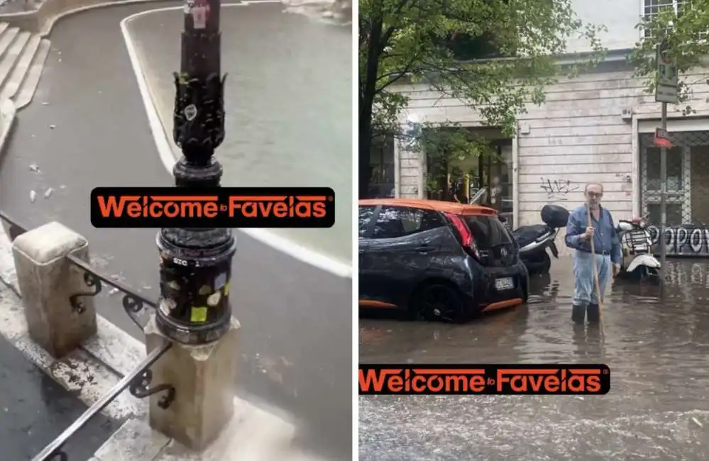 bomba acqua su roma