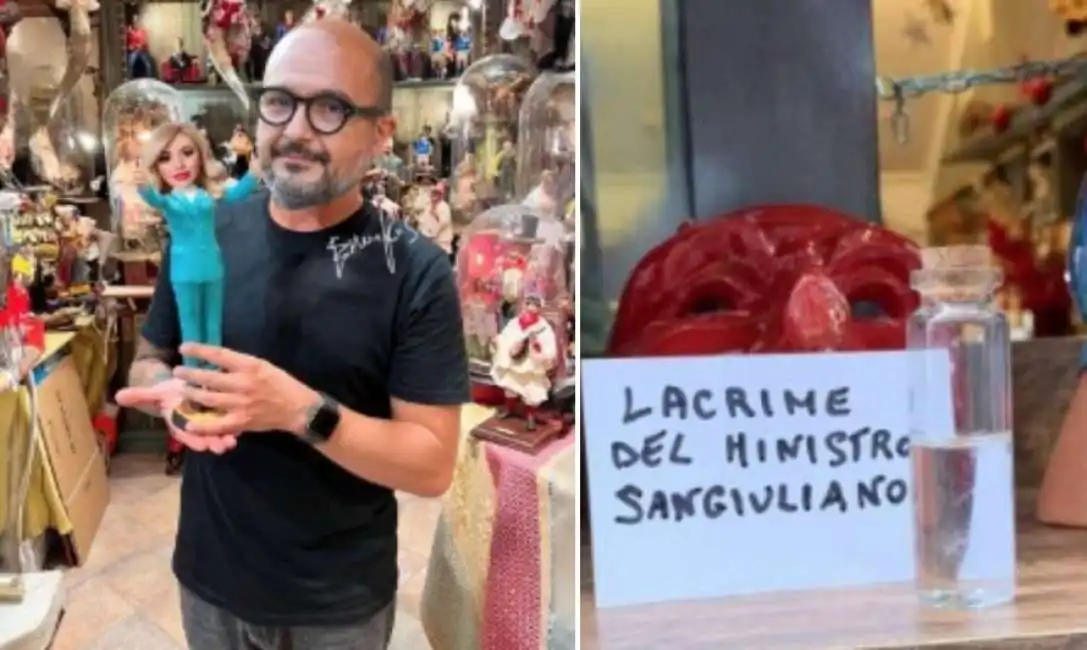 gennaro sangiuliano maria rosaria boccia presepe