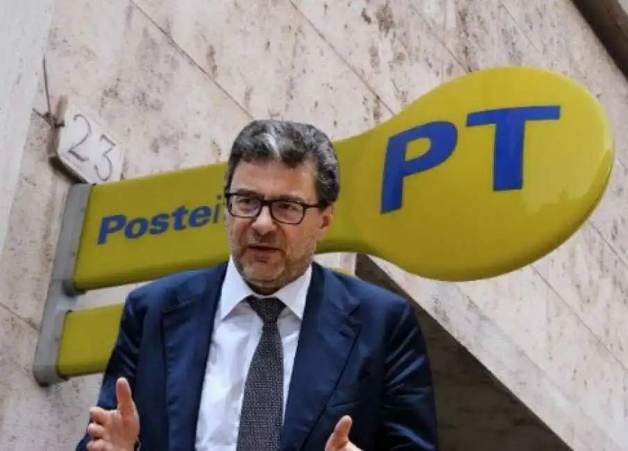 giancarlo giorgetti poste italiane