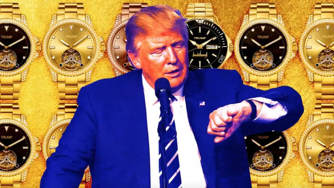 gli orologi di donald trump