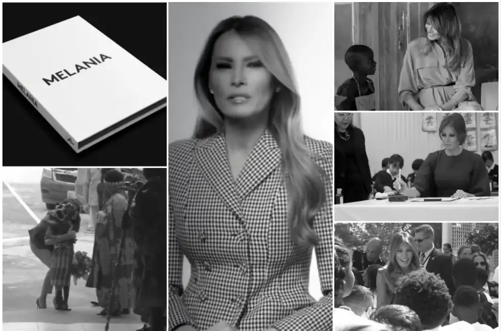 il video di presentazione del libro di memorie di melania trump