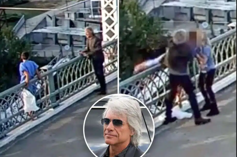 jon bon jovi salva donna che voleva buttarsi da un ponte 