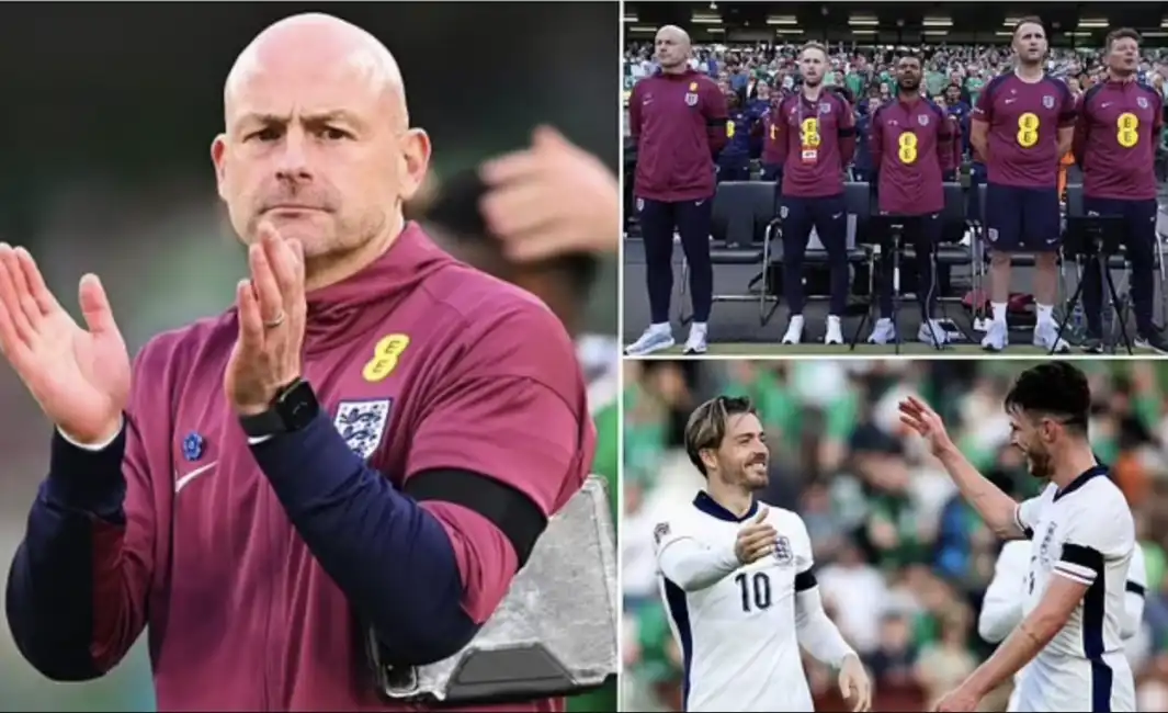 lee carsley con la nazionale irlandese