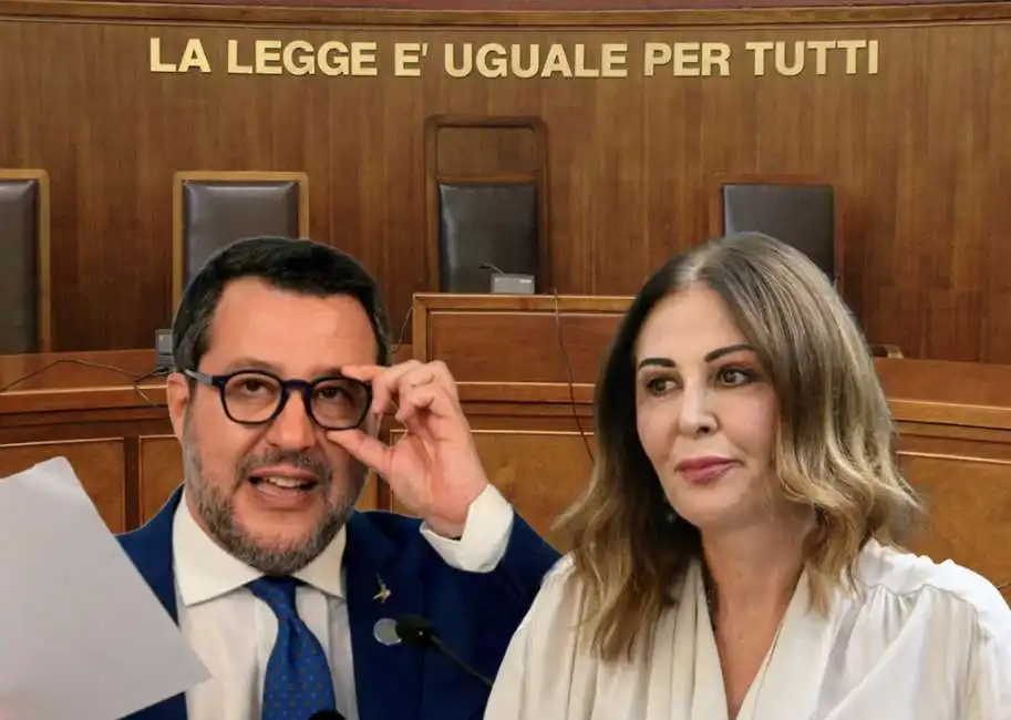 matteo salvini - daniela santanche