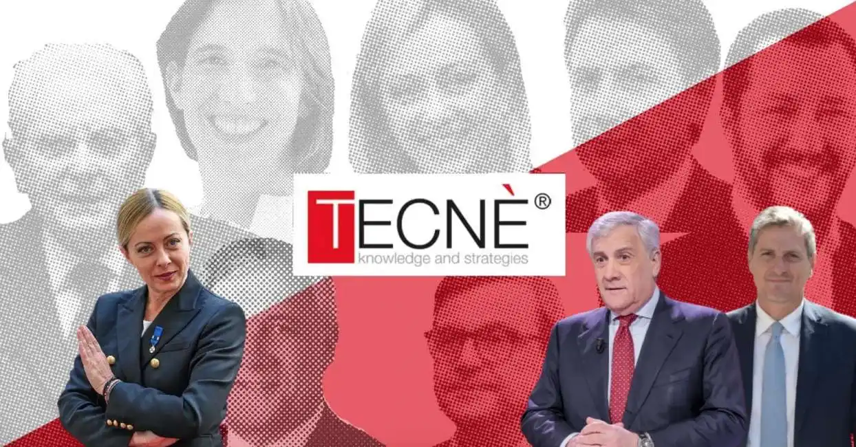 tecne sondaggi antonio tajani alberto barachini giorgia meloni