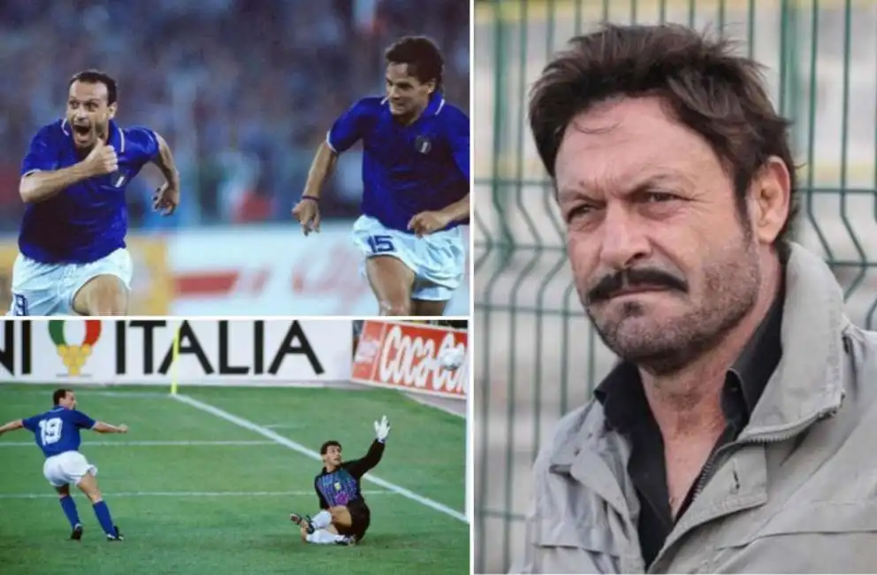 toto schillaci salvatore roberto baggio italia 90