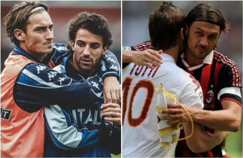 totti del piero maldini