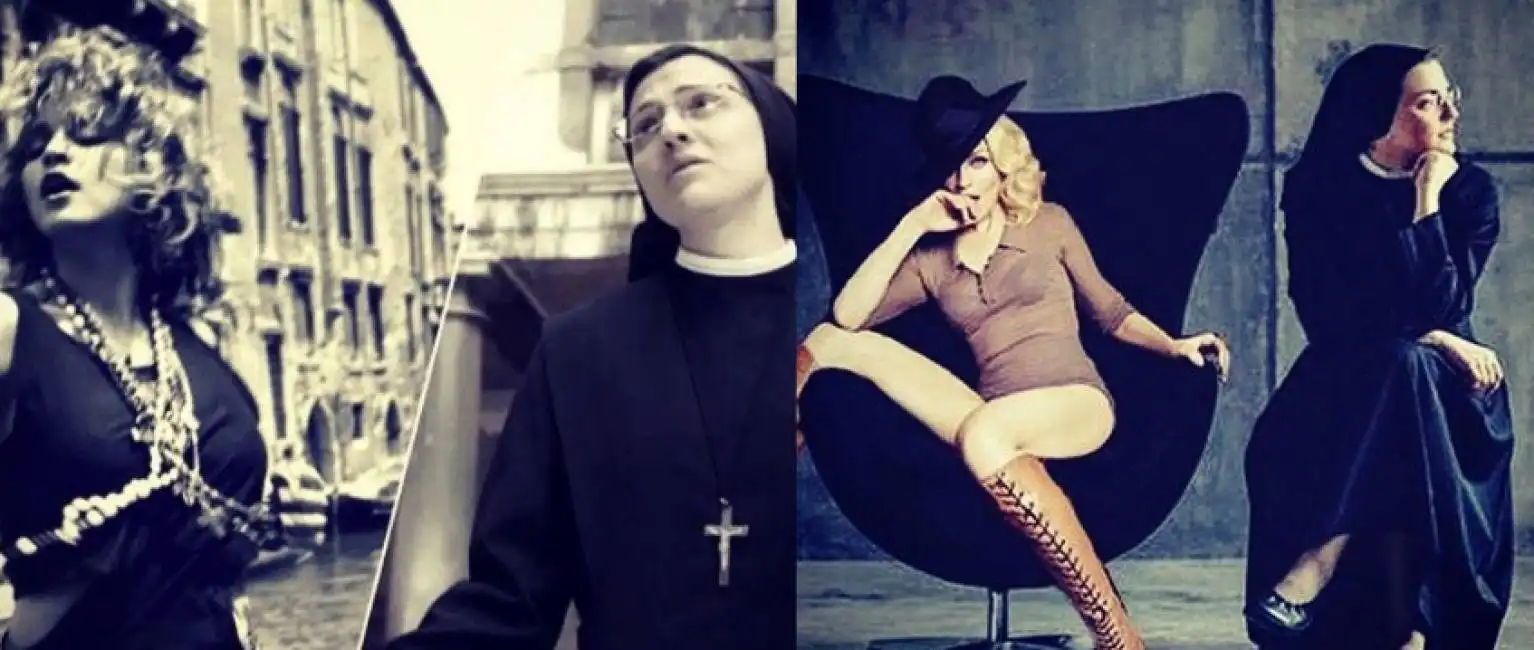 madonna e suor cristina