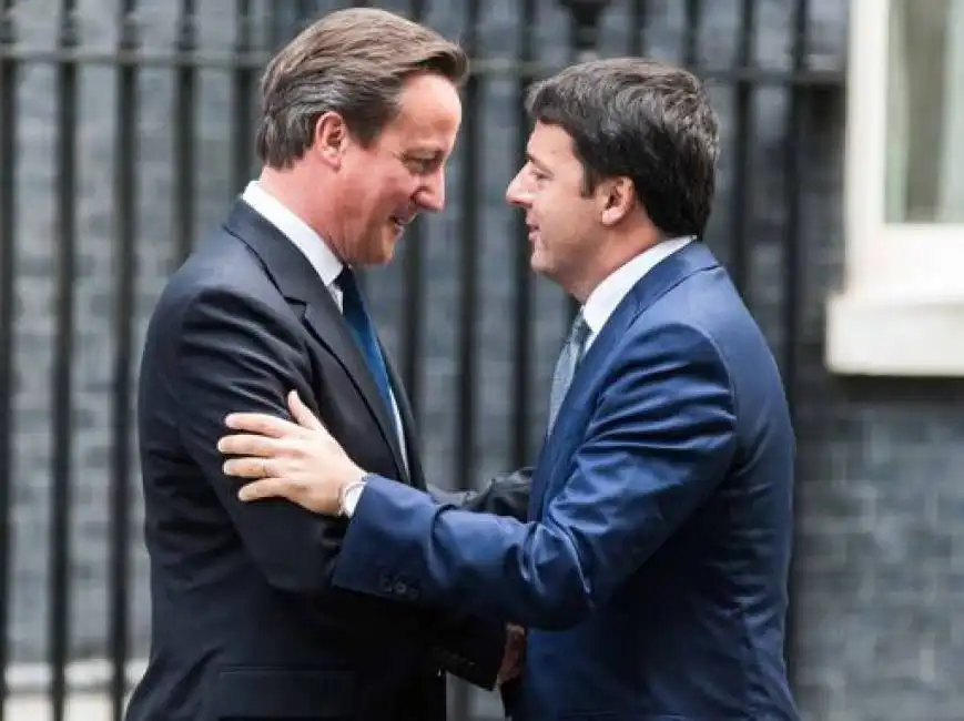 renzi incontra cameron a londra