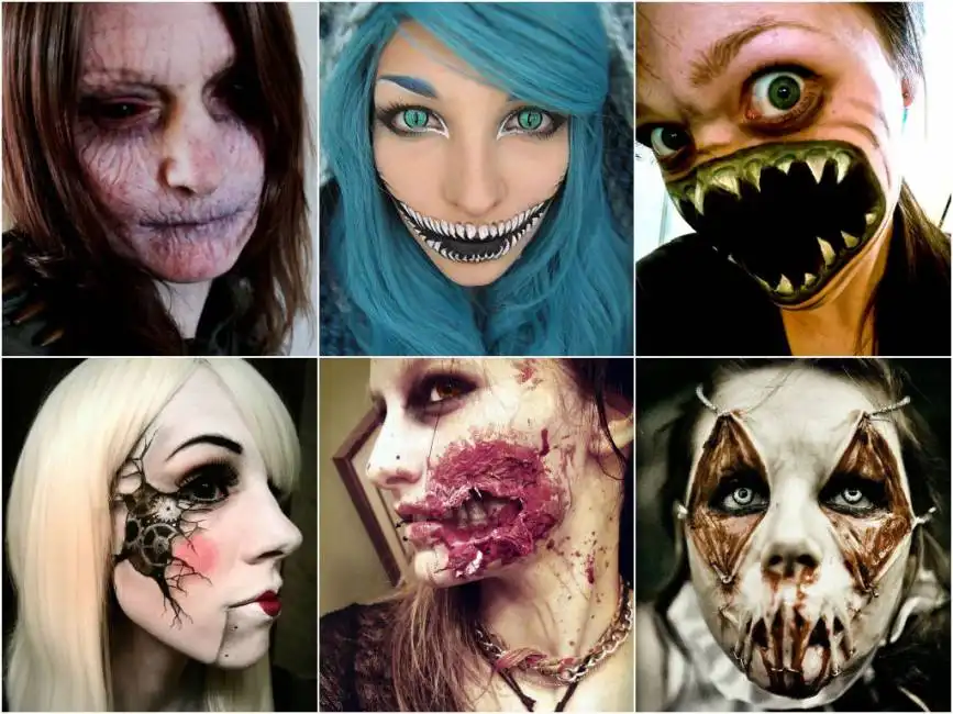 trucco per halloween