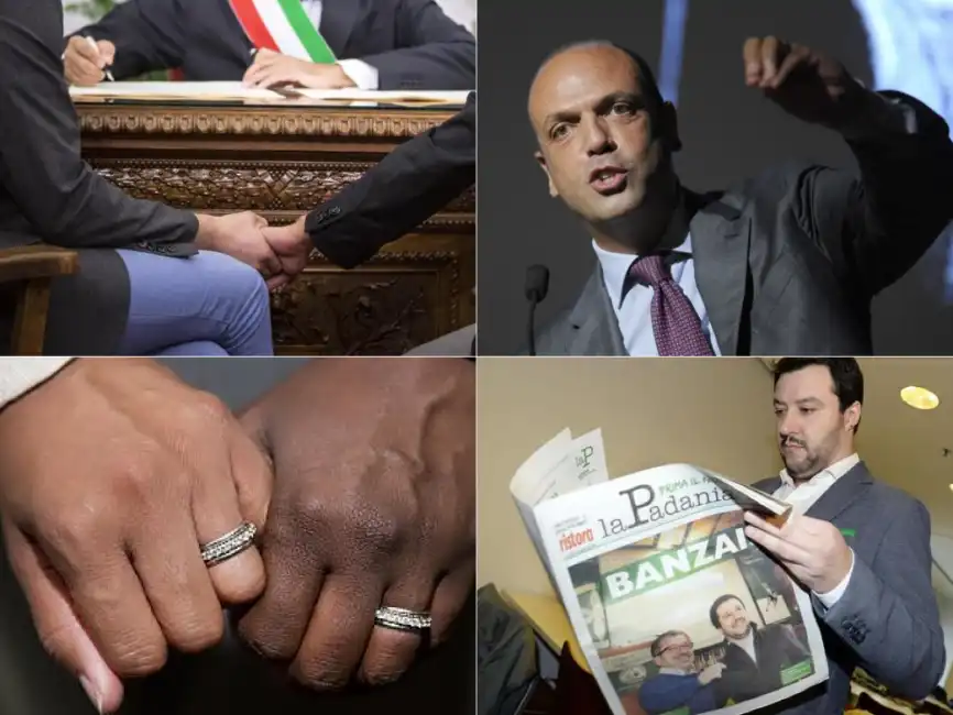 alfano salvini unioni civili