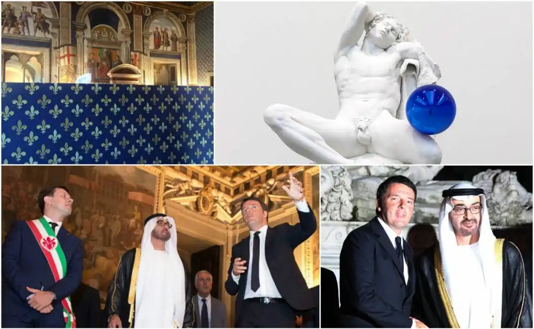 koons firenze renzi nardella emiro