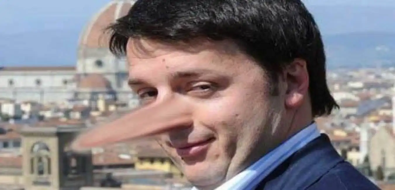 renzi pinocchio