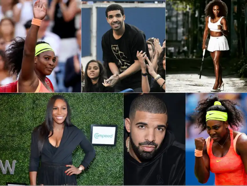 serena williams drake