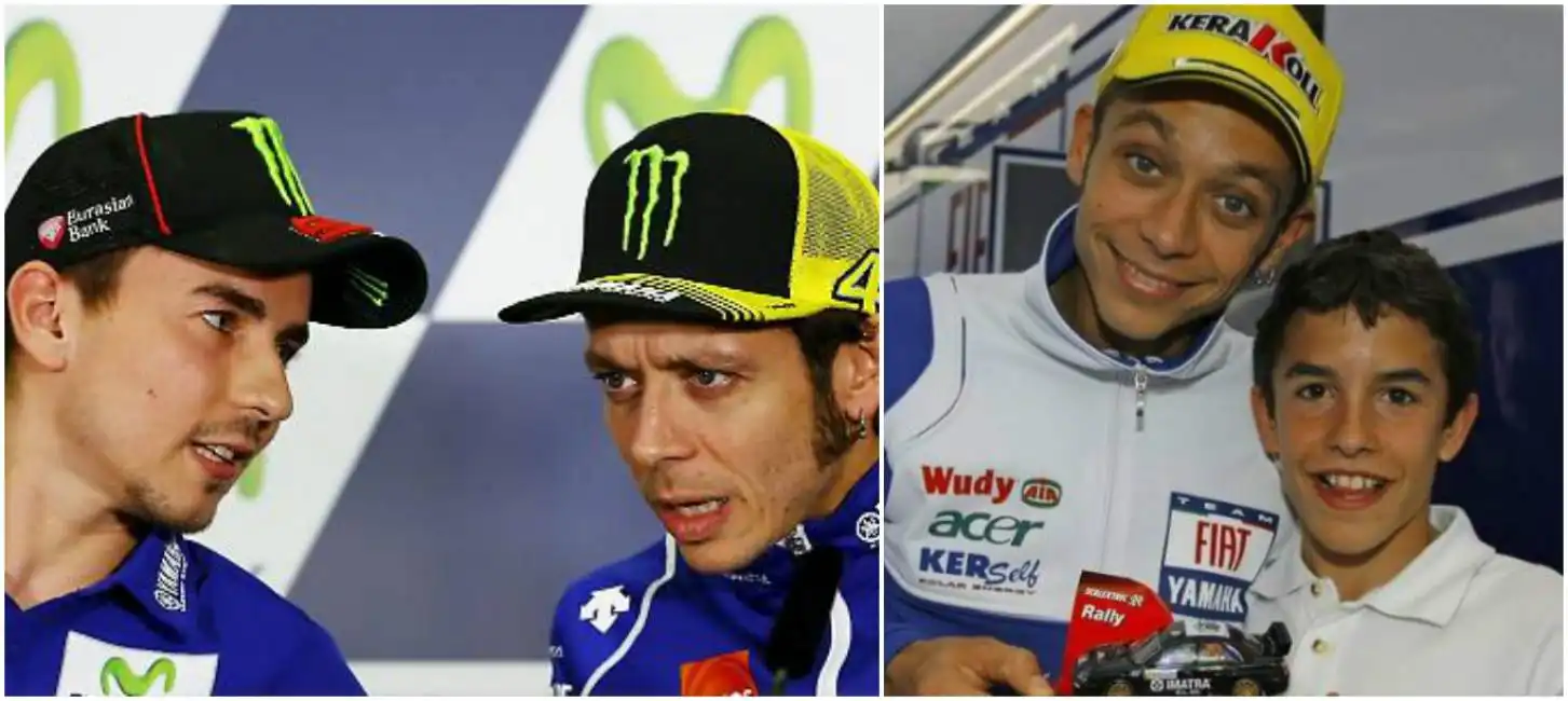 valentino rossi lorenzo marquez