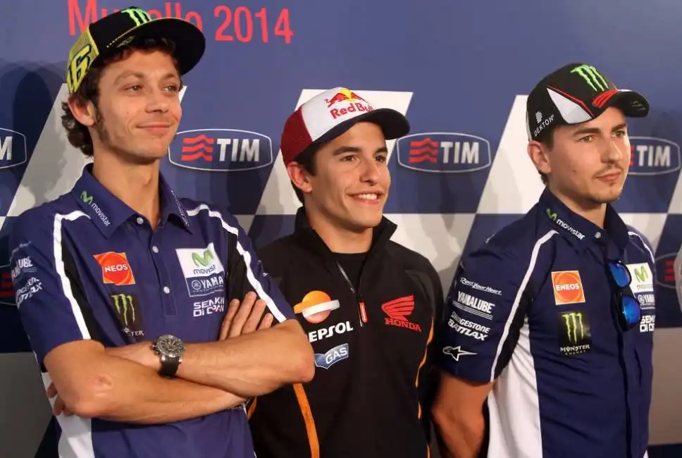 valentino rossi marquez jorge lorenzo