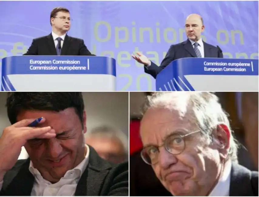 dombrovskis moscovici renzi